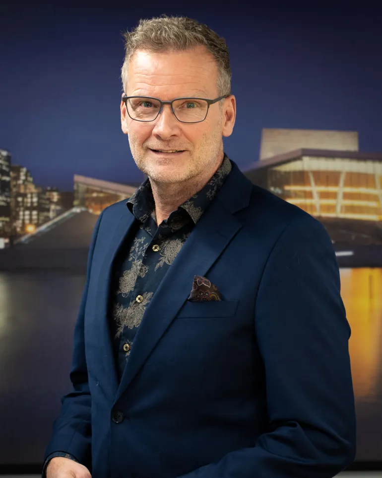 Portrettfoto av Eirik Sverrisson